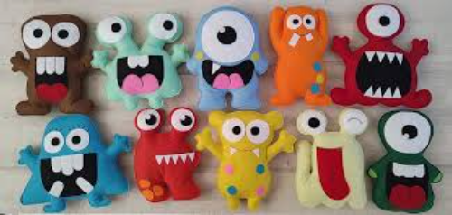 Monstrinhos de Feltro
