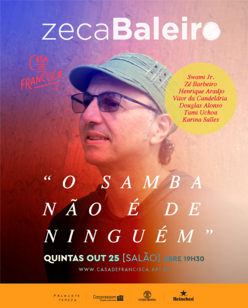 Zeca Baleiro // O Samba Não É de Ninguém