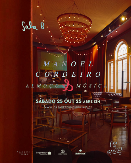 Almoço & Música - Manoel Cordeiro