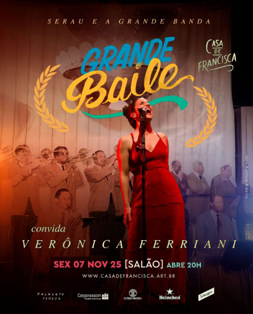Grande Baile convida Verônica Ferriani