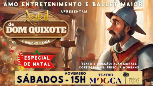 O Natal de Dom Quixote e Sancho Pança