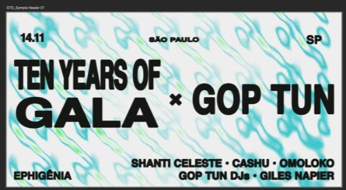 10 Years os Gala X Gop Tun