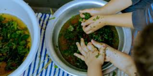 Canteiro Encantorias | Pindas-Peteca, Escalda Pés e Canteiro de Ervas