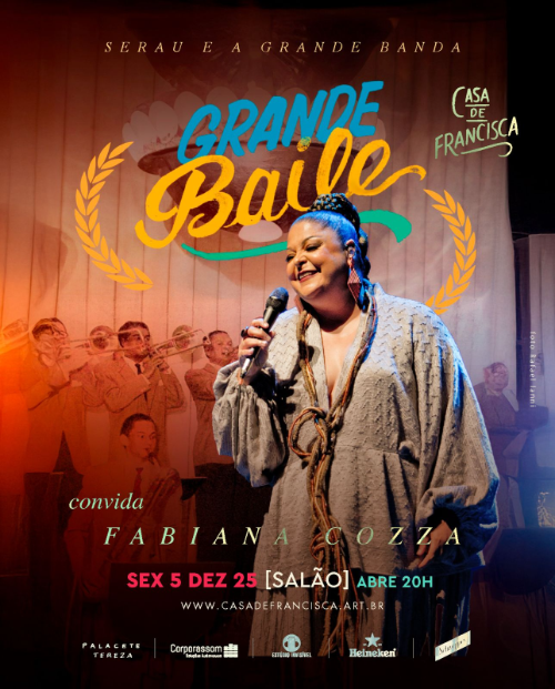 Grande Baile convida Fabiana Cozza