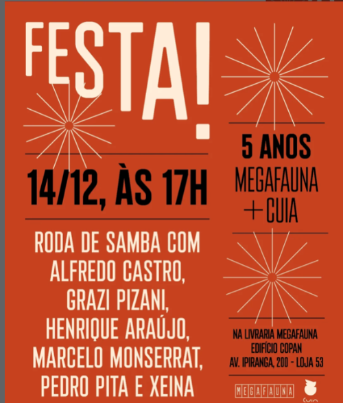 Festa 5 Anos Megafauna + Cuia
