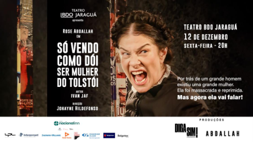 Só vendo como dói ser mulher do Tolstói