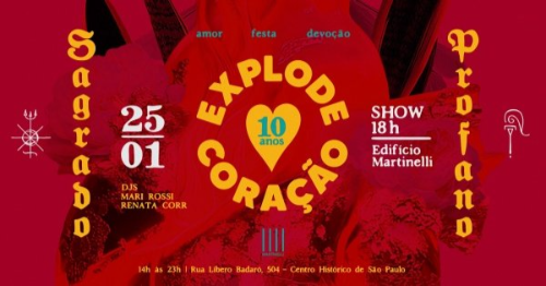 Explode Coração-Sagrado Profano
