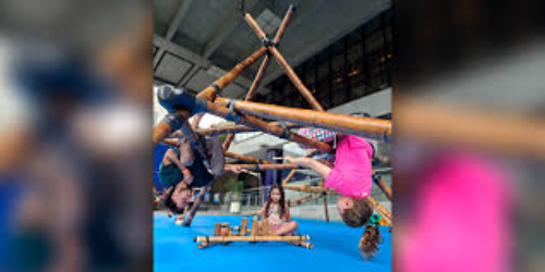 Espaço Pirambô: Brincadeiras de Bambu