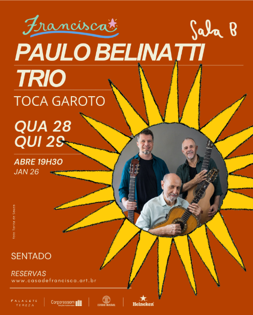 Paulo Bellinati Trio Toca Garoto