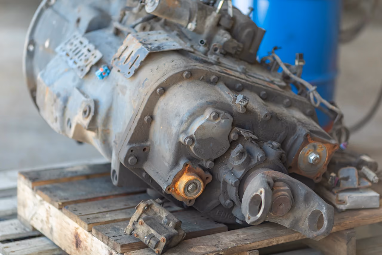 Heavy-duty truck transmission repair