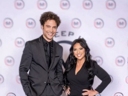 Justin Guarini and Kim Walsh Phillips