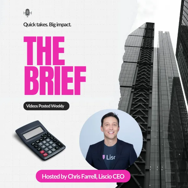 Logo for The Brief, a video series by Liscio featuring expert insights for tax and accounting professionals.