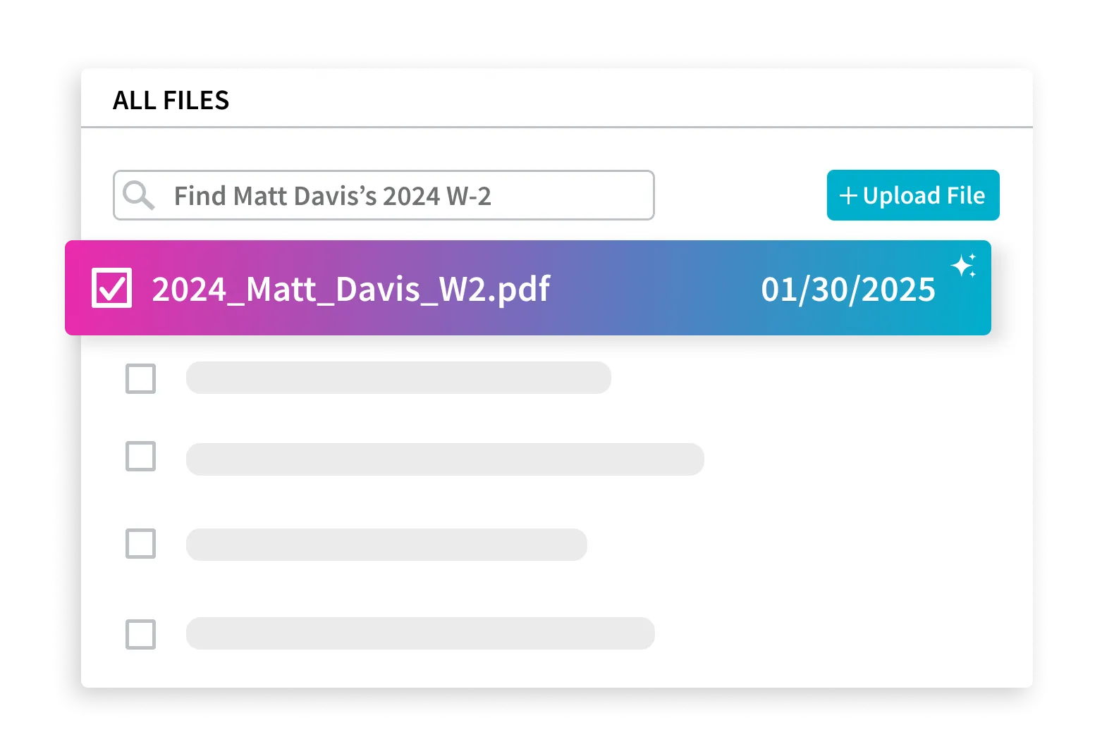 Laptop showing a client portal for accountants with screen showing tax preparation software