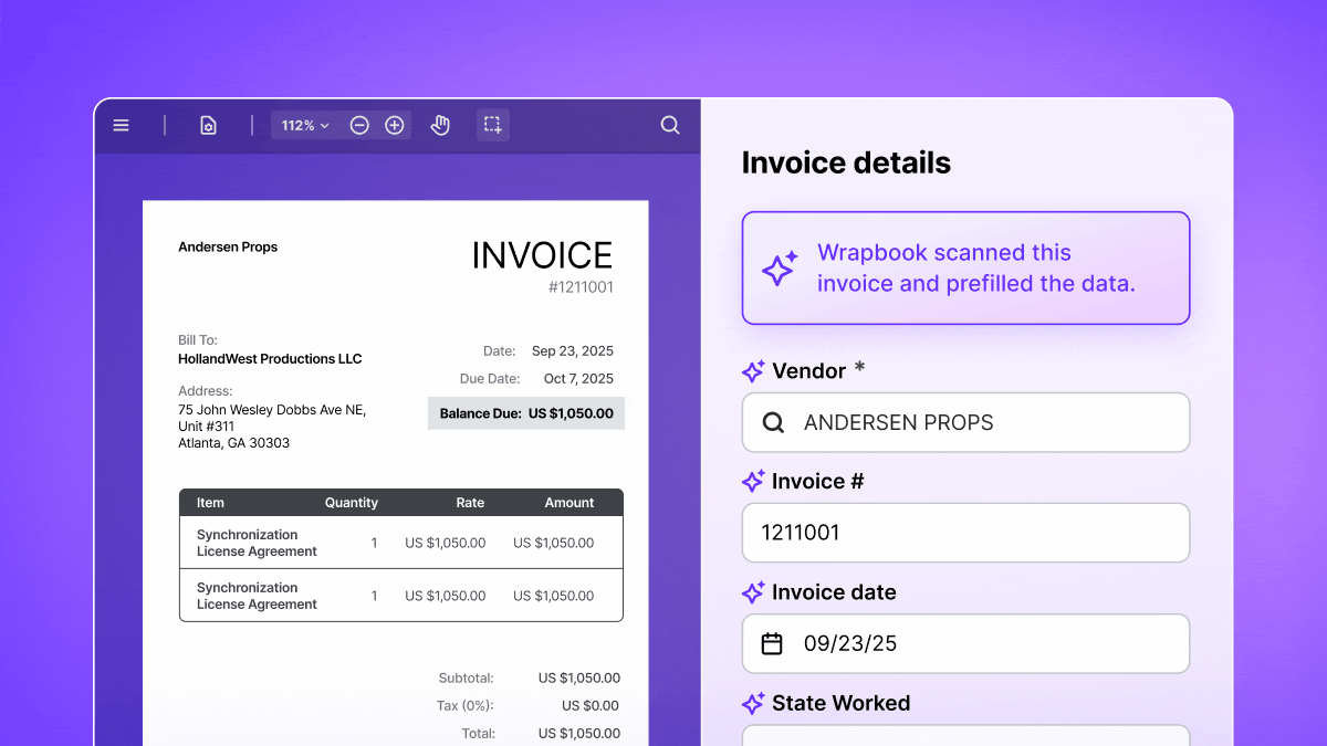 Accounts payable command center OCR AI functionalities