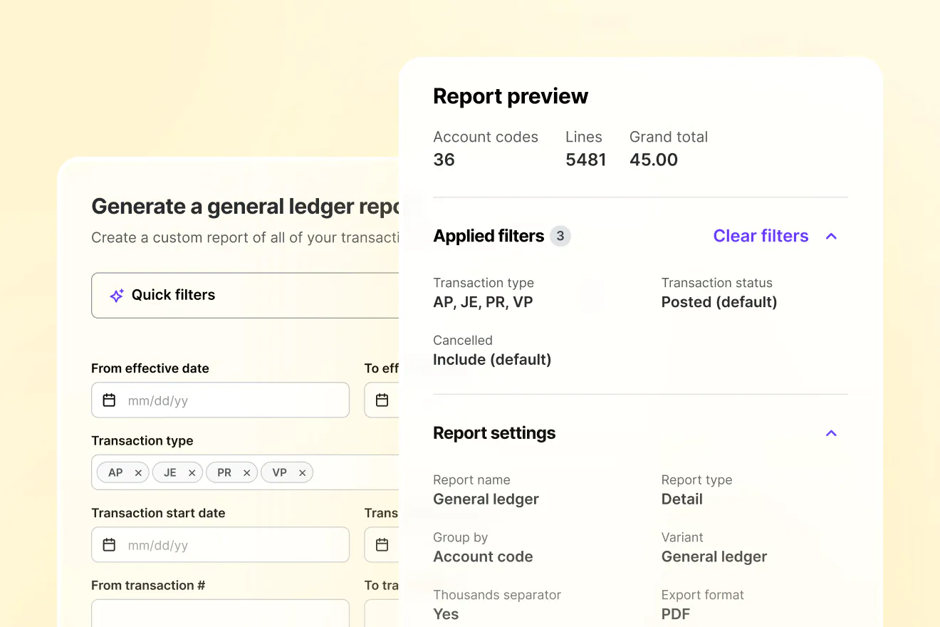 Make better decisions, faster—real-time data, seamless AI filtering, and customizable reports you can generate instantly.