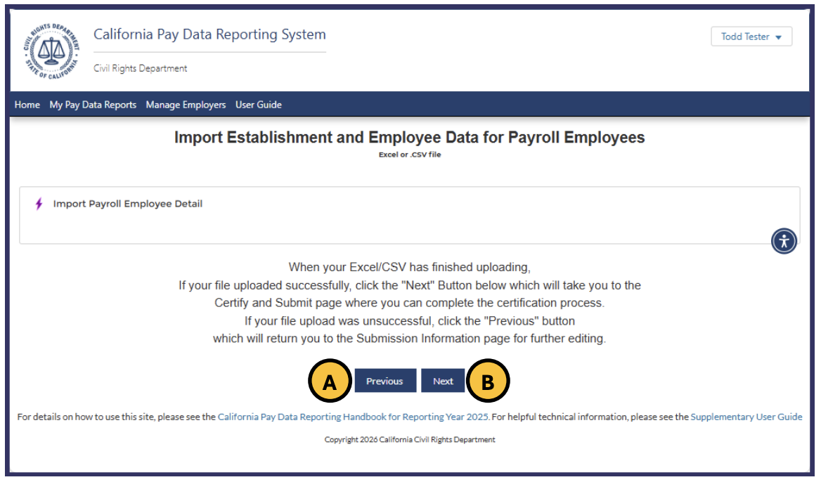 California Pay Data Reporting Updates - Wrapbook - Reporting System