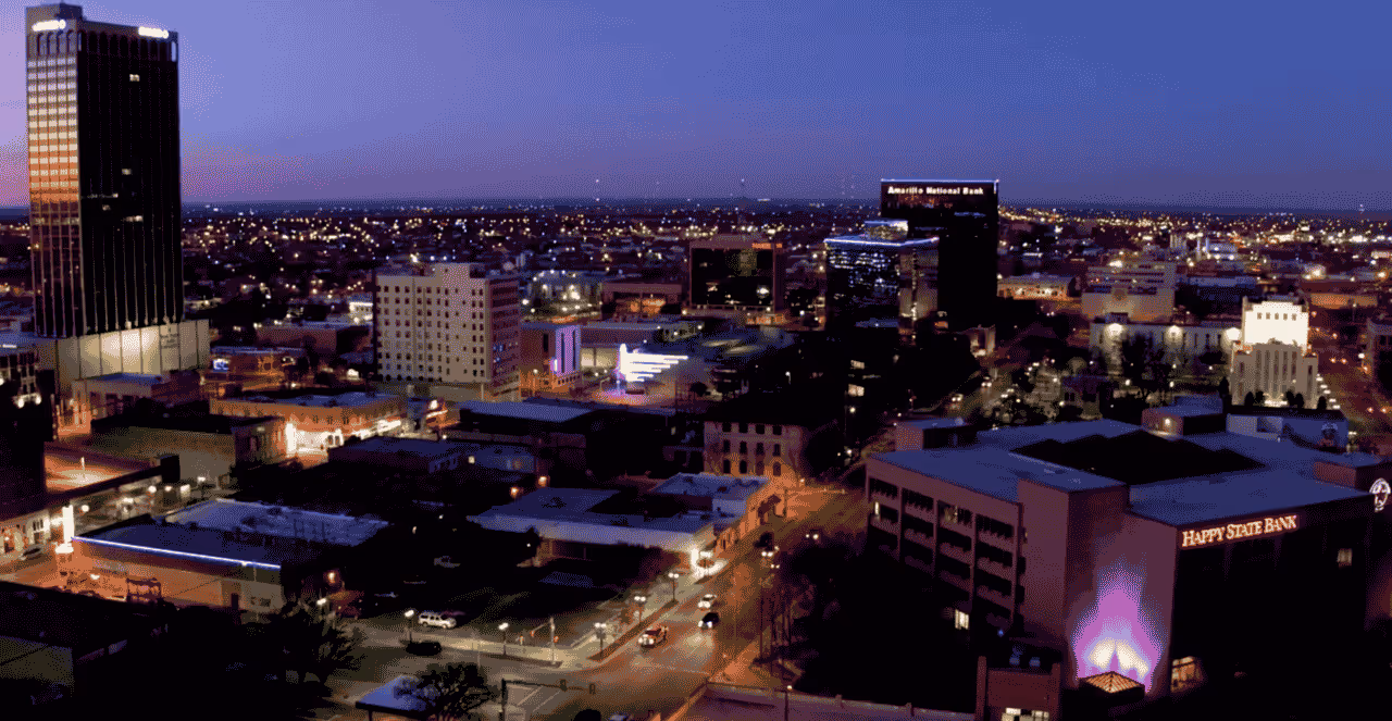 Amarillo, TX Cityscape
