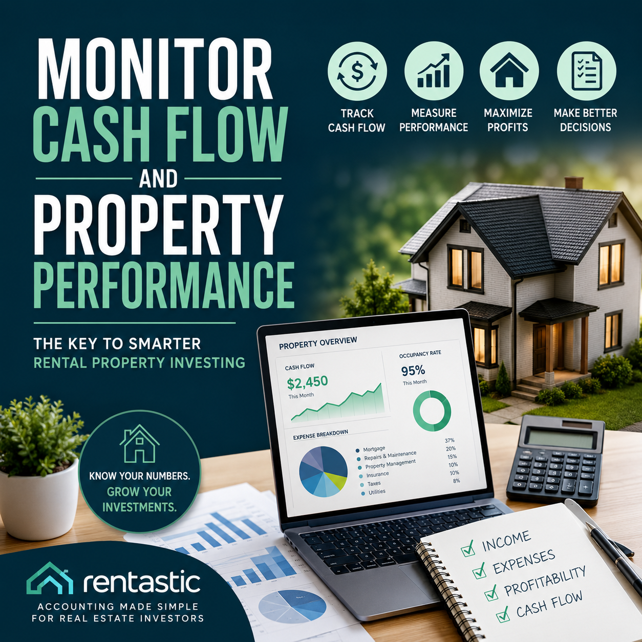 Monitor Cash Flow and Property Performance: The Key to Smarter Rental Property Investing