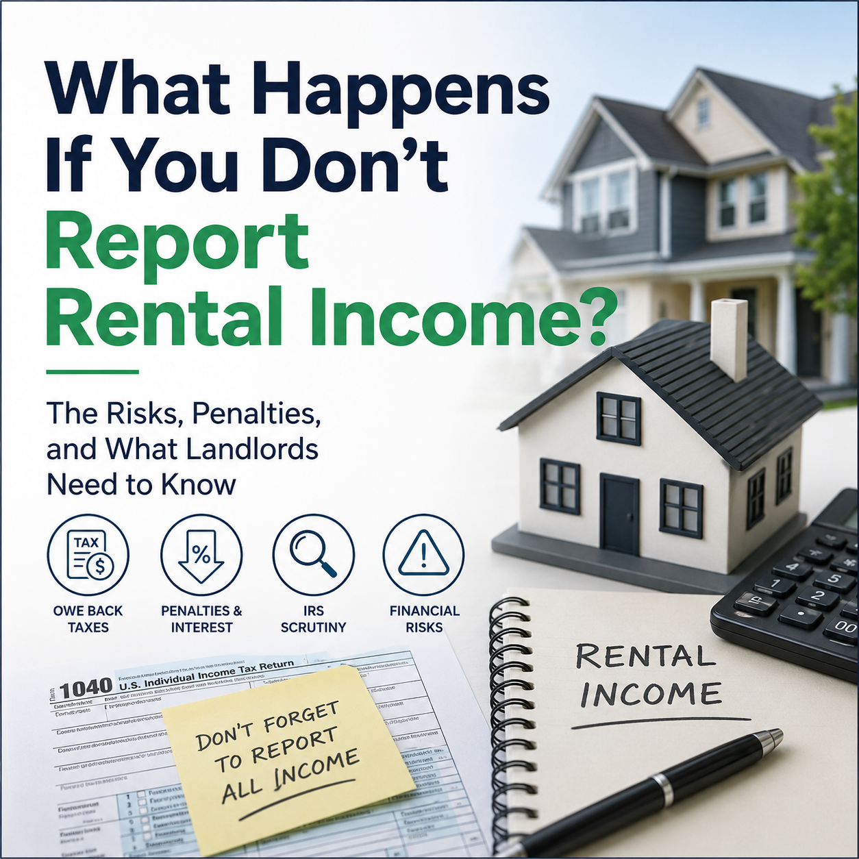 What Happens If You Don’t Report Rental Income?