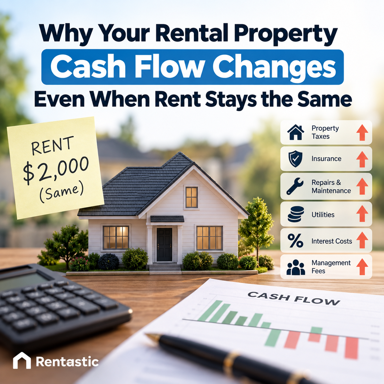 Why Your Rental Property Cash Flow Changes Even When Rent Stays the Same