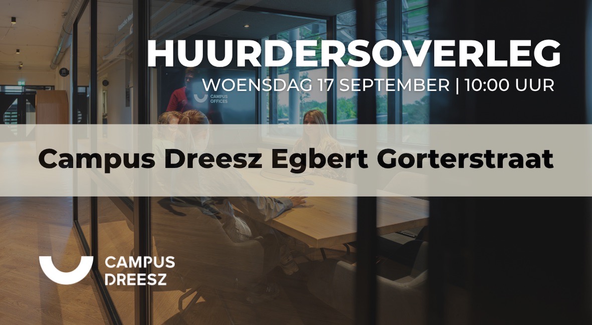 huurdersoverleg post bij campus dreesz egbert gorterstraat
