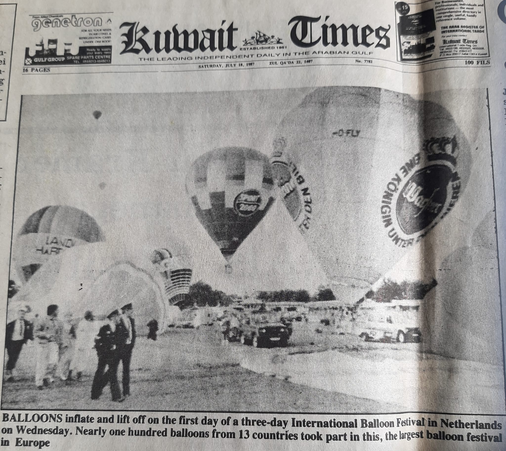 Friese Ballonfeesten in het nieuws