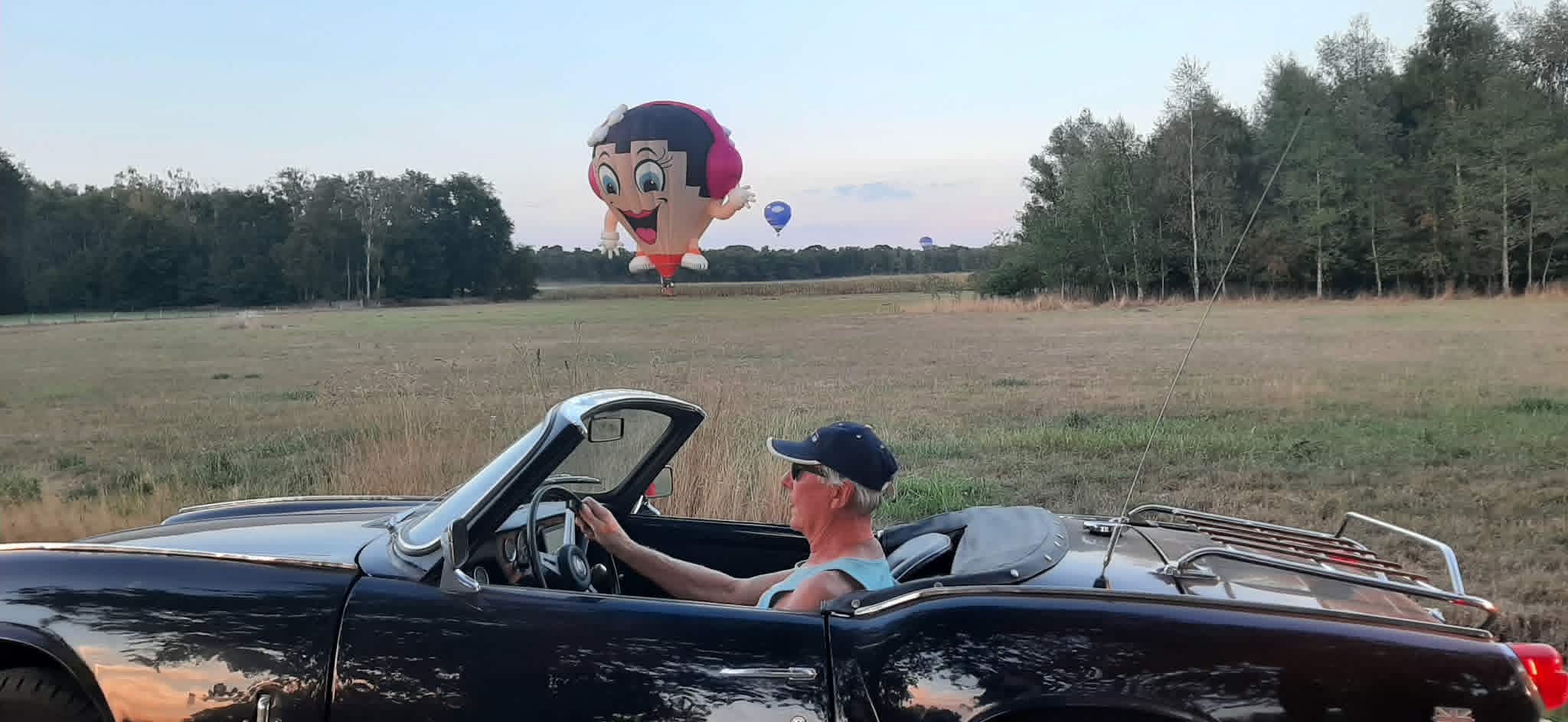 Gerrie en Steef zijn al jaren vaste gasten bij de Oldtimerdag