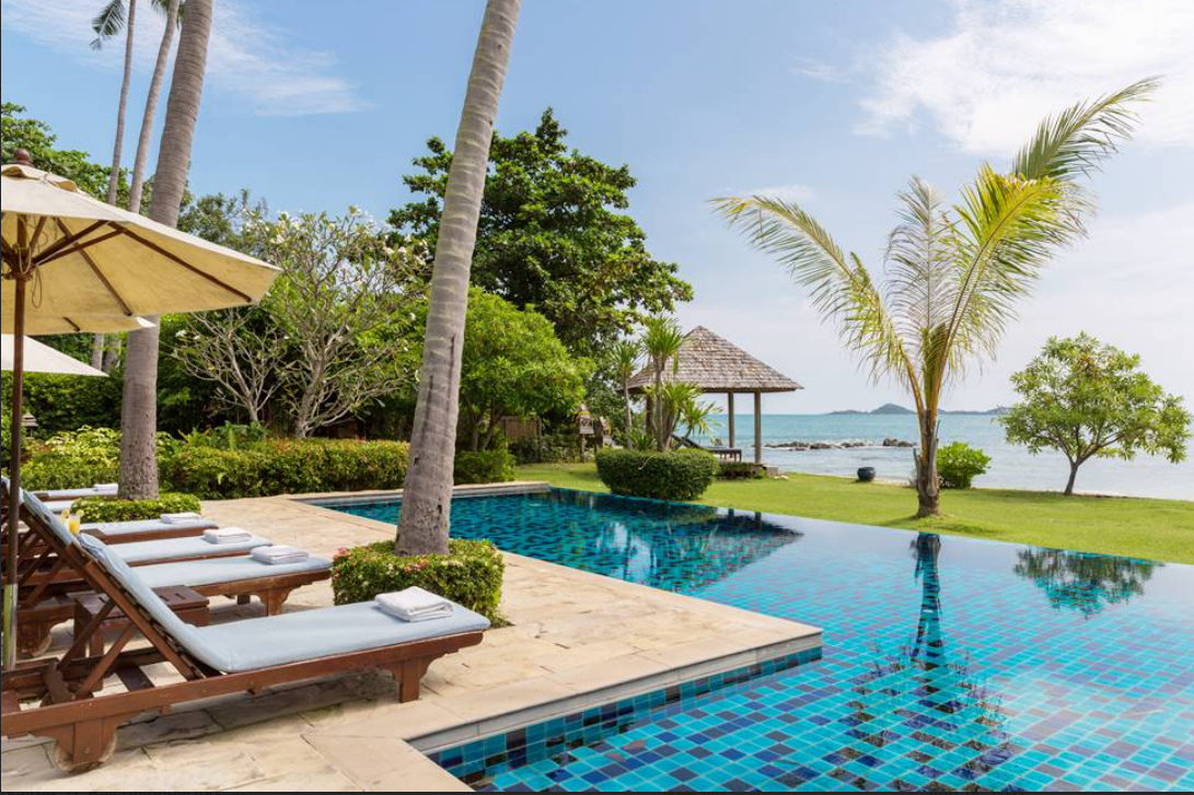 SaiBan 7-Bed+2-Bunk Rooms 9.5-Bath Villa in Laem Sor, Samui