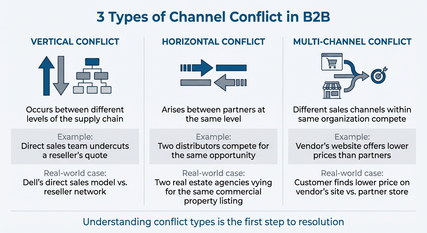3 Types of B2B Channel Conflict: Vertical, Horizontal, and Multi-Channel