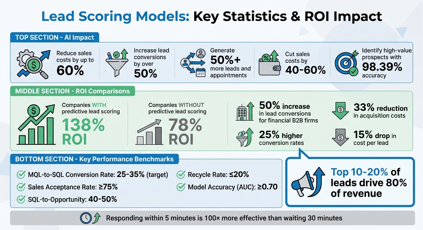 Lead Scoring ROI Statistics and Key Metrics