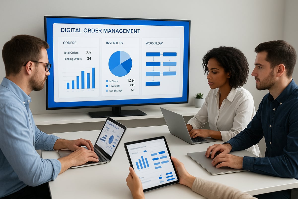 What an order management app is