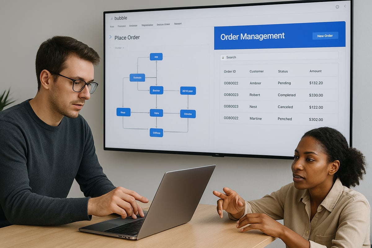Why use Bubble.io for order management apps (including limits)