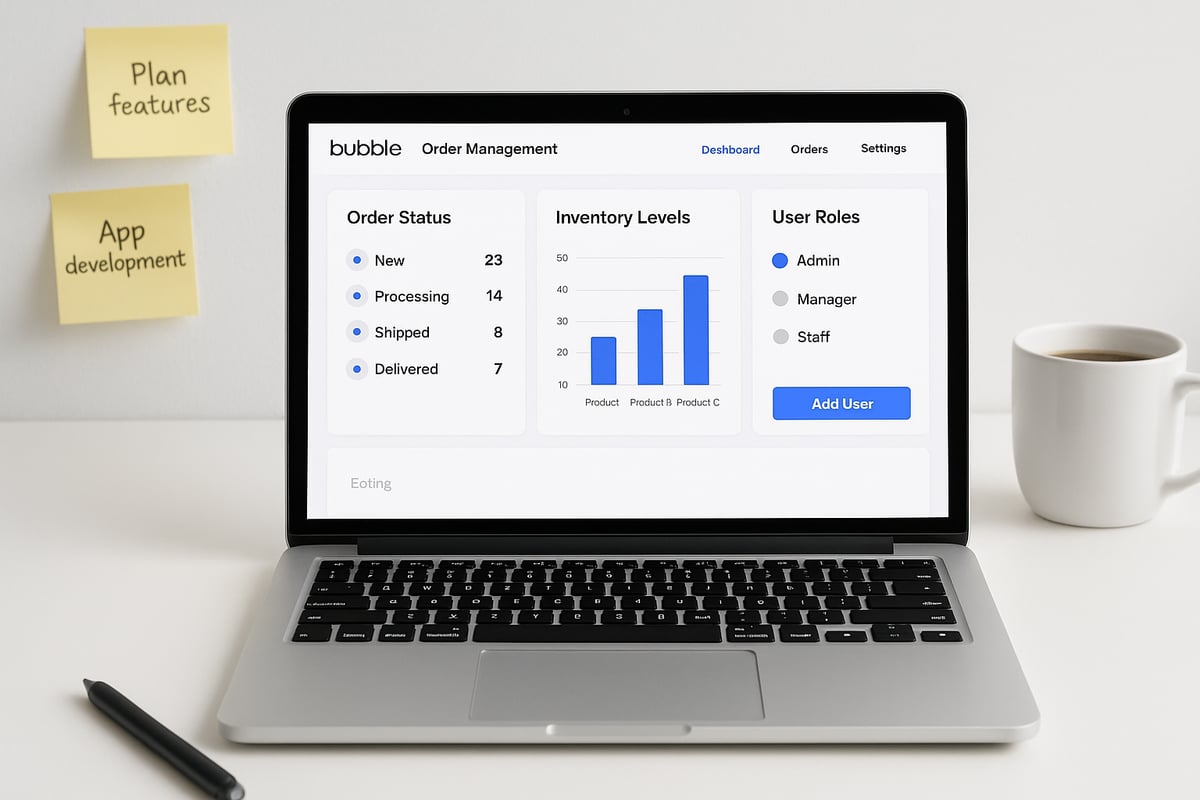 How to build an order management app in Bubble.io: step by step guide