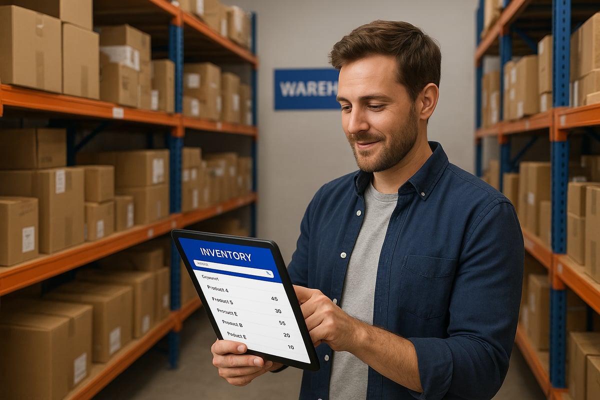 What an inventory management app is