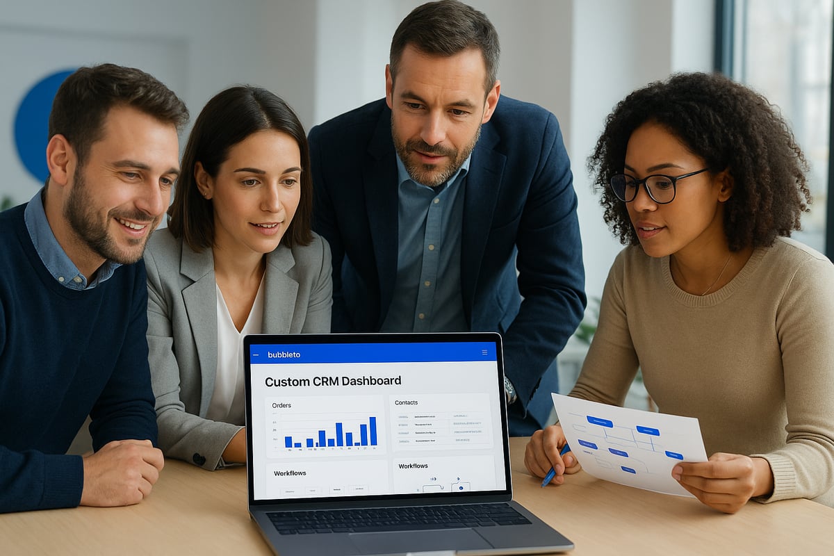 Why use Bubble.io for CRM (and its limits)