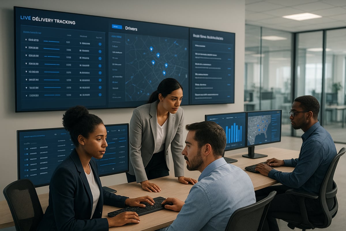 Core features of a modern logistics and delivery tracking app