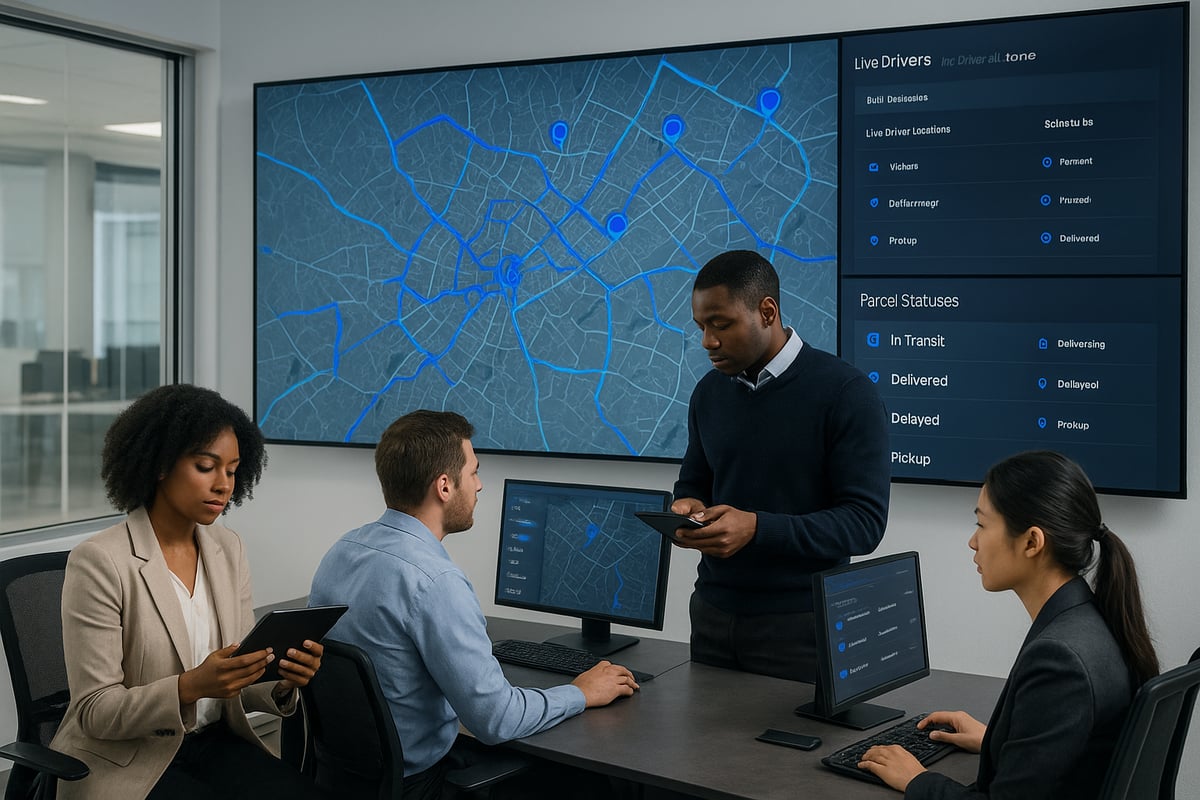 What a logistics and delivery tracking app is