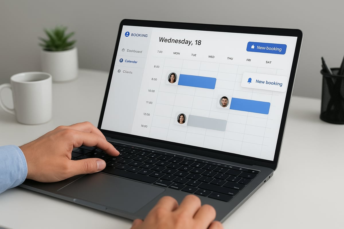 Core features of a booking and scheduling app