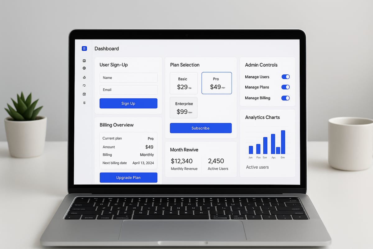 Core features of a subscription management app