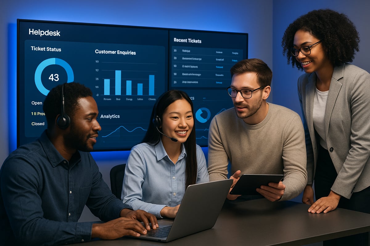 What a helpdesk and ticketing app is