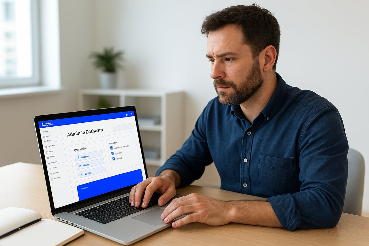 How to build an admin panel app in Bubble.io: step by step guide