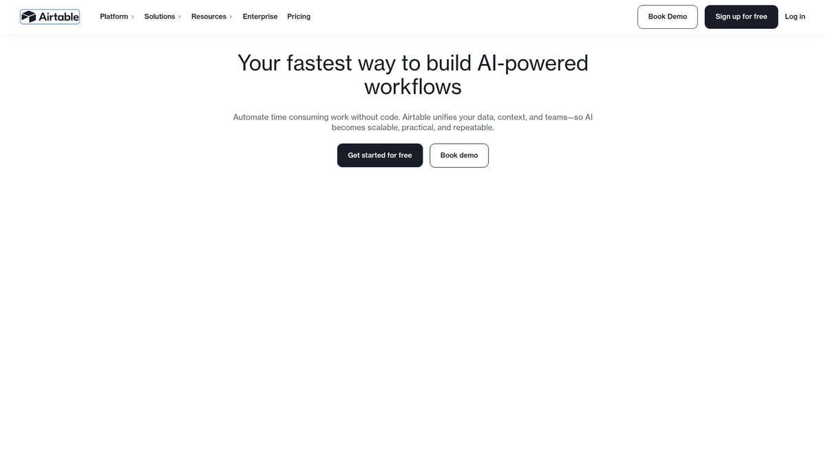 9 Game-Changing Best No Code Apps Examples 2026 - Airtable