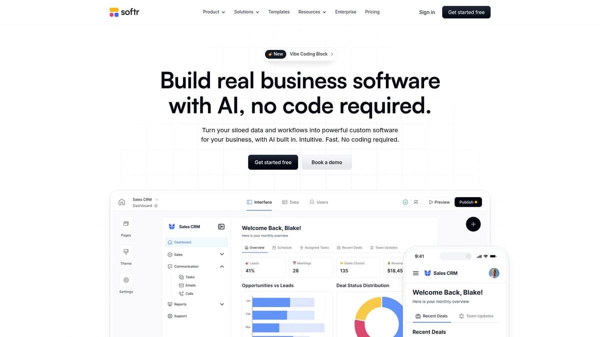 9 Game-Changing Best No Code Apps Examples 2026 - Softr
