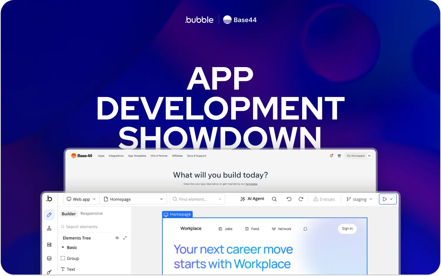 Bubble vs Base44 Features Compared