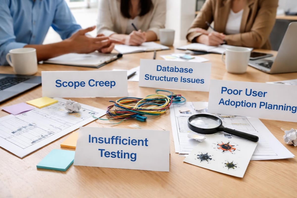 ERP development pitfalls