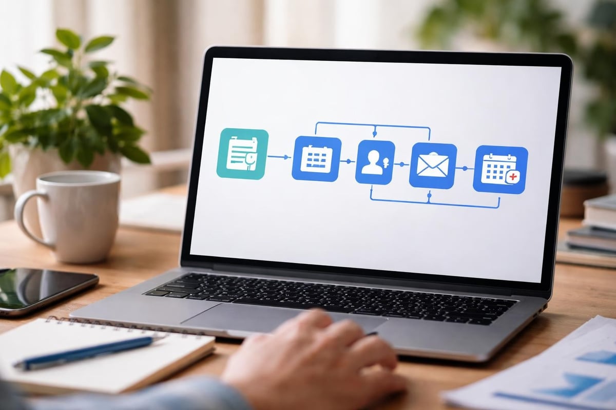 Automated workflows in business operations