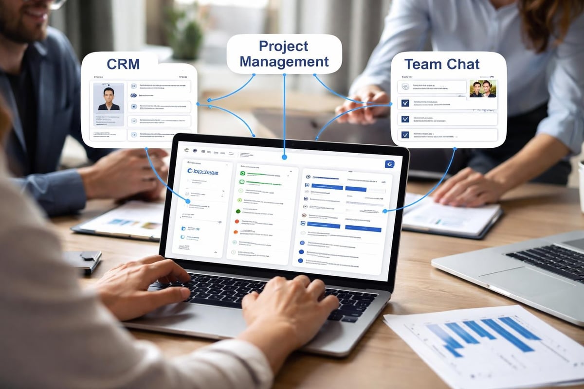 Business operations app solving disconnected data