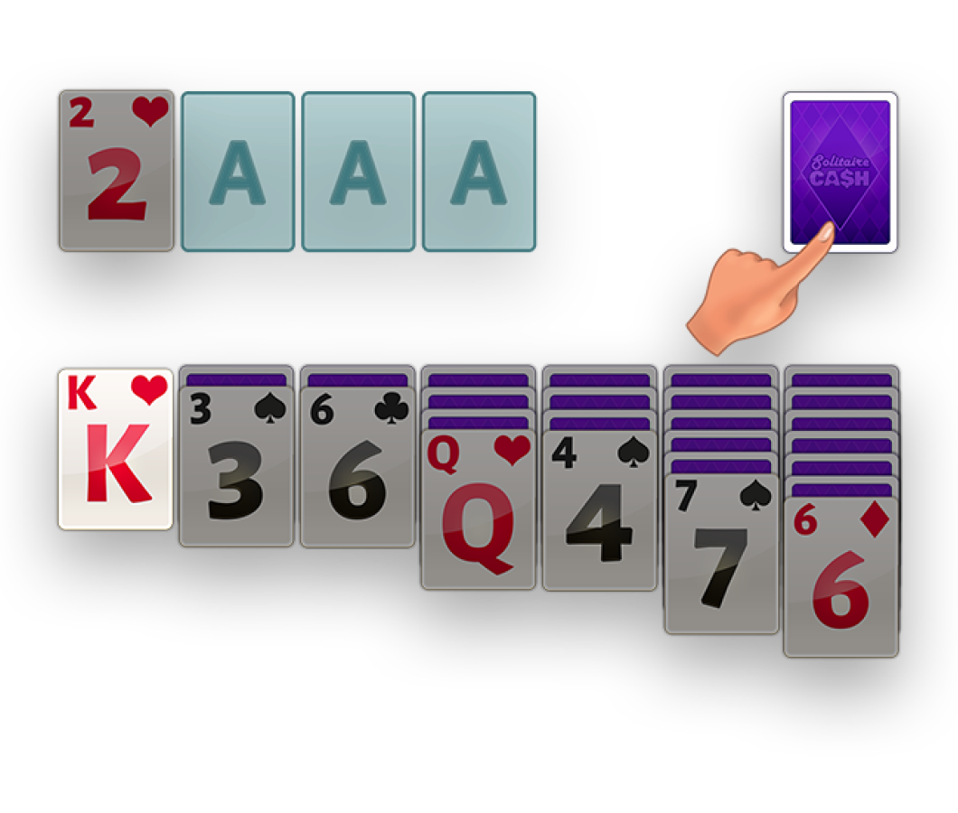 Mobile phone showing the money balance screen from Bingo Cash game