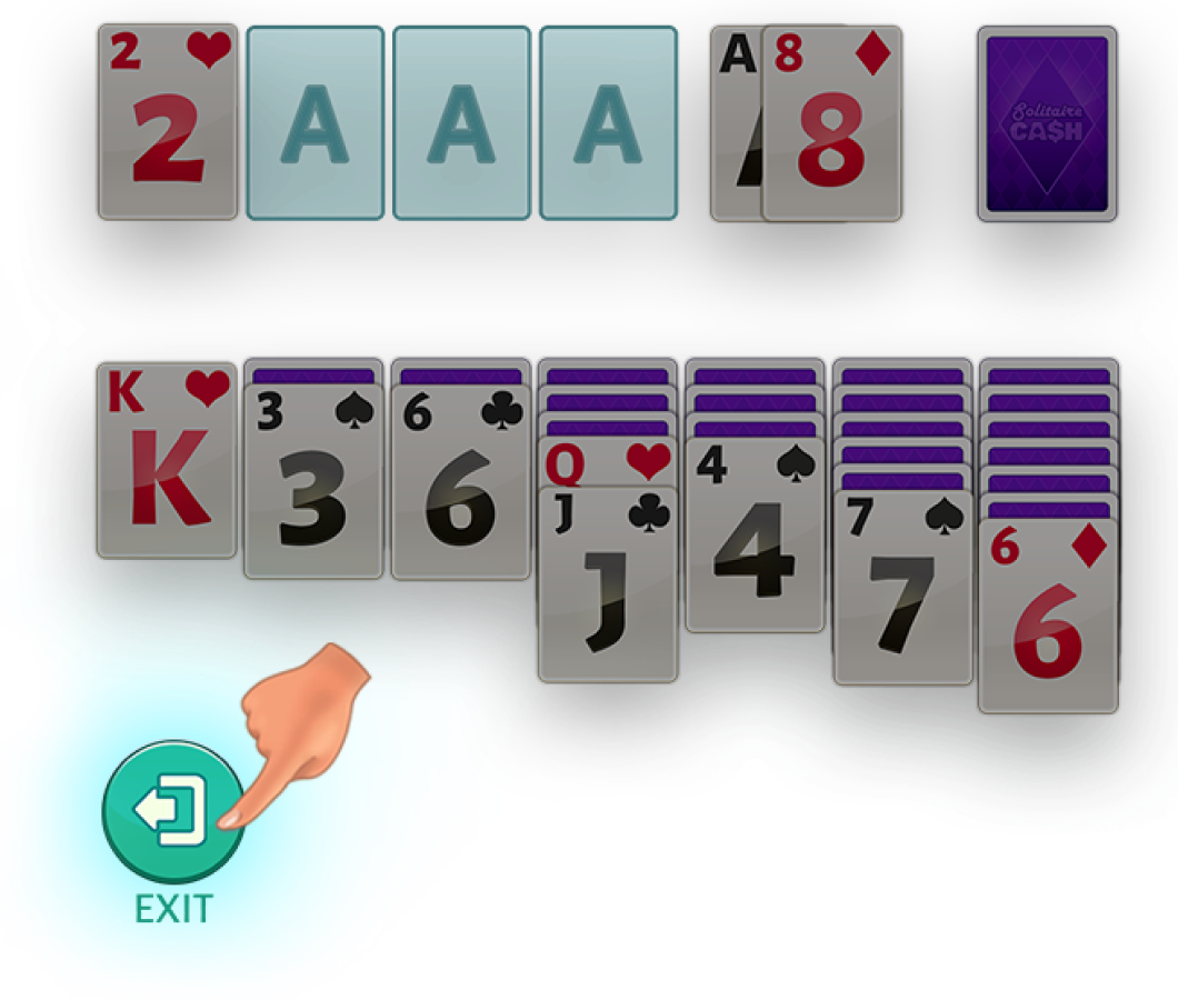 Mobile phone showing the money balance screen from Bingo Cash game