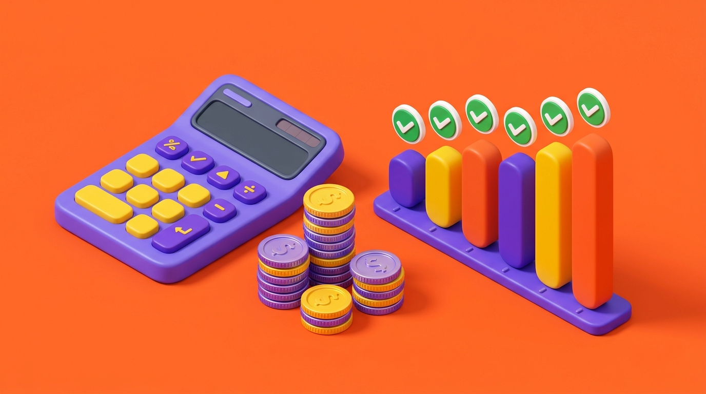 Illustration of project budget estimation and resource planning for MVP product development